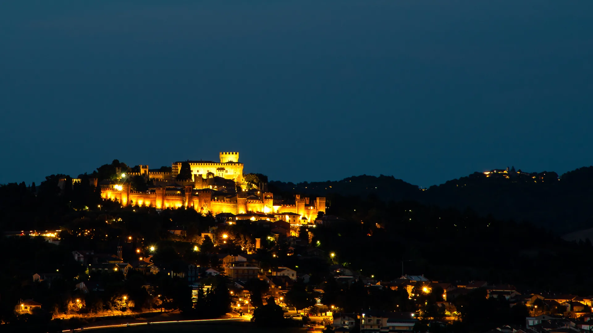 Castello di Gradara — angolo Ca' Bacchino