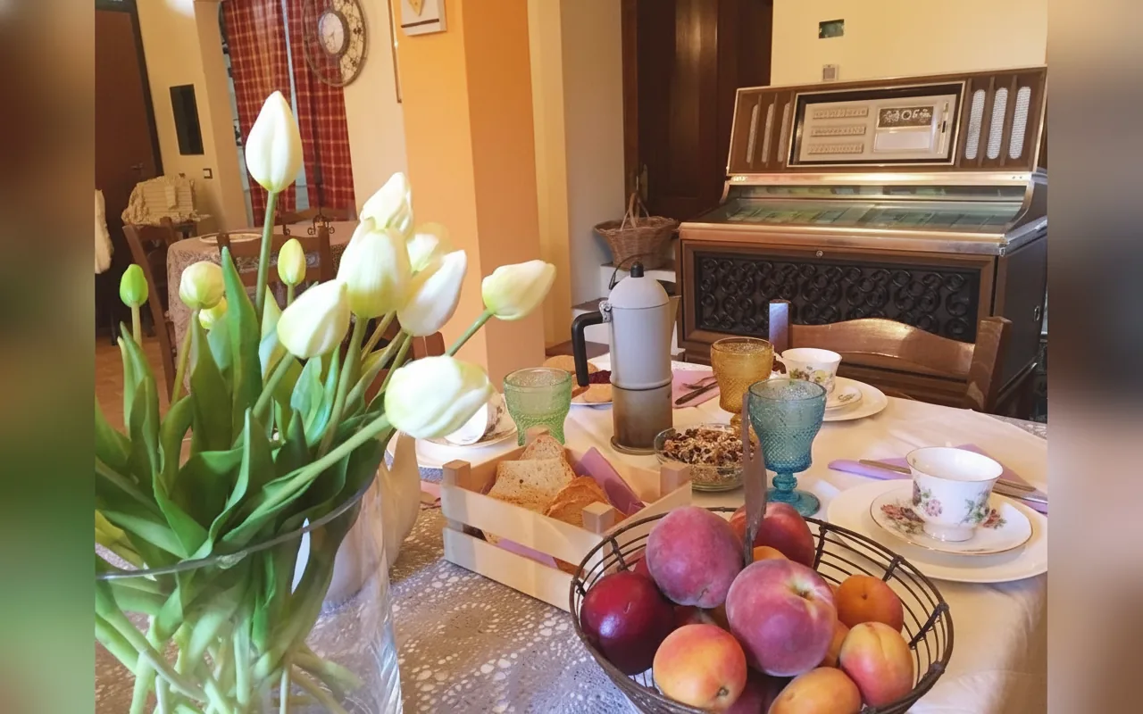 Camera con bagno privato — B&B La Lavanda, angolo Ca' Bacchino (foto 47)