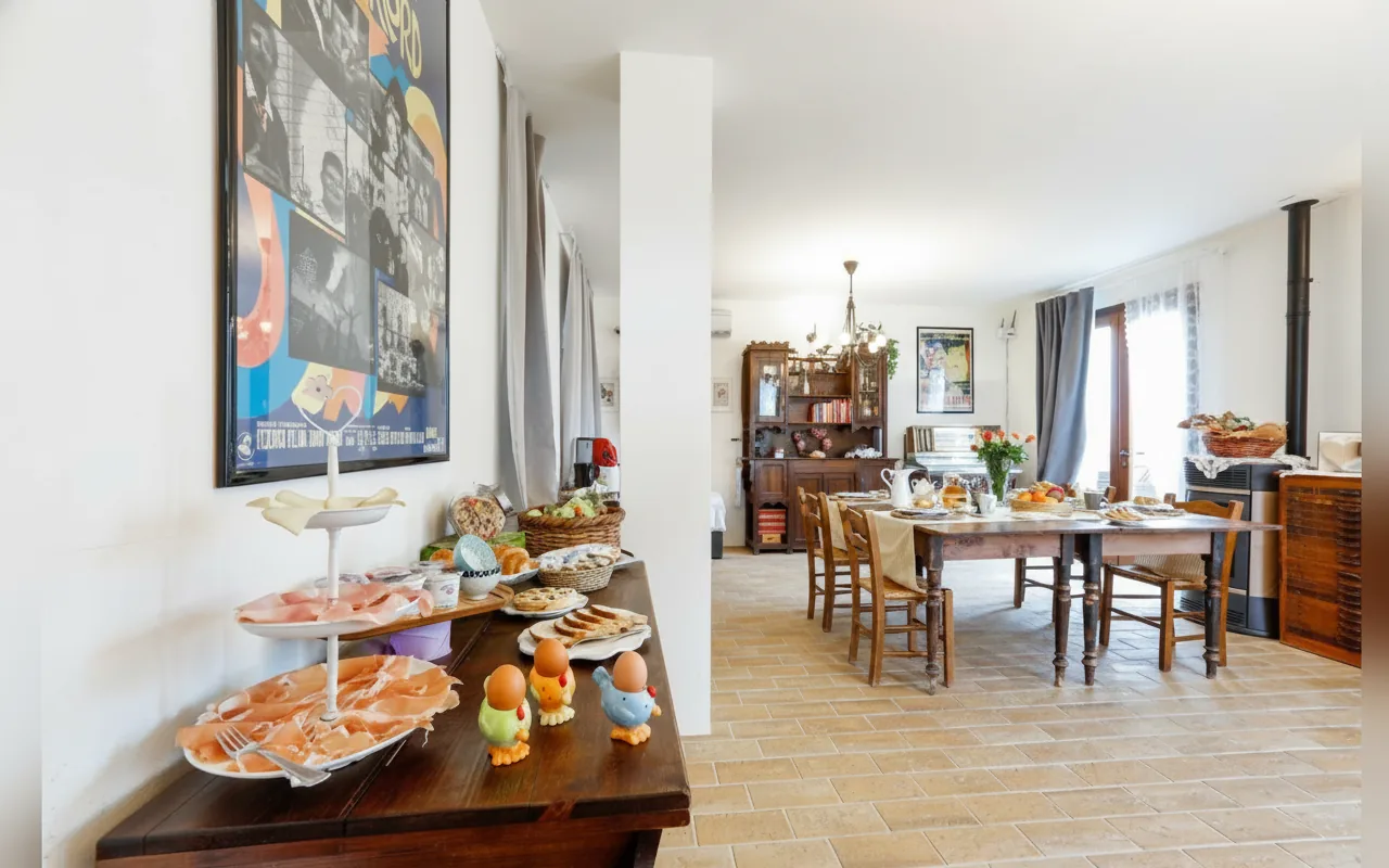 Camera con bagno privato — B&B La Lavanda, angolo Ca' Bacchino (foto 49)